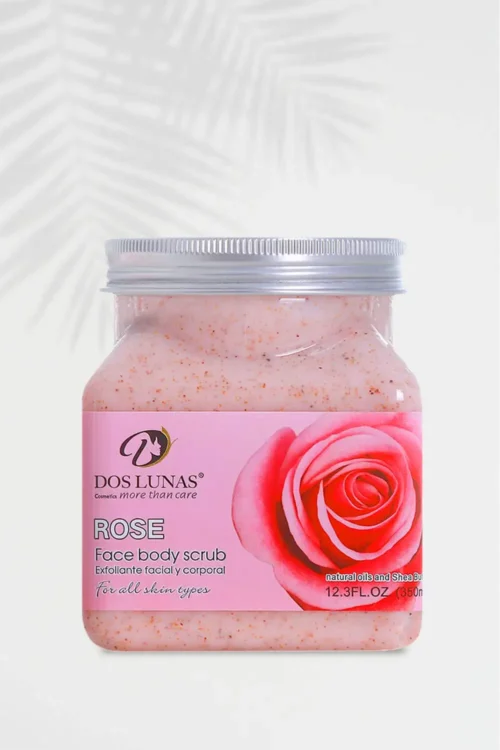 FACE & BODY SCRUB ROSE