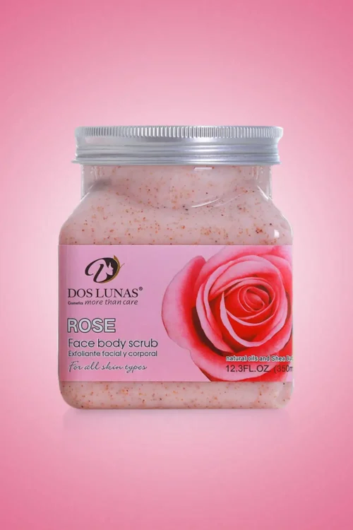 FACE & BODY SCRUB ROSE