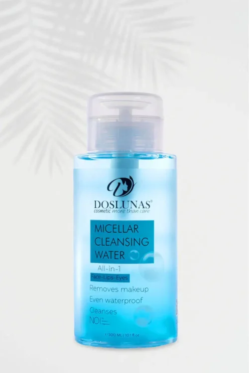 MICELLAR WATER CLEANSING. WATERPROOF MAKEUP