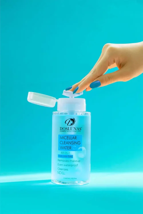 MICELLAR WATER CLEANSING. WATERPROOF MAKEUP